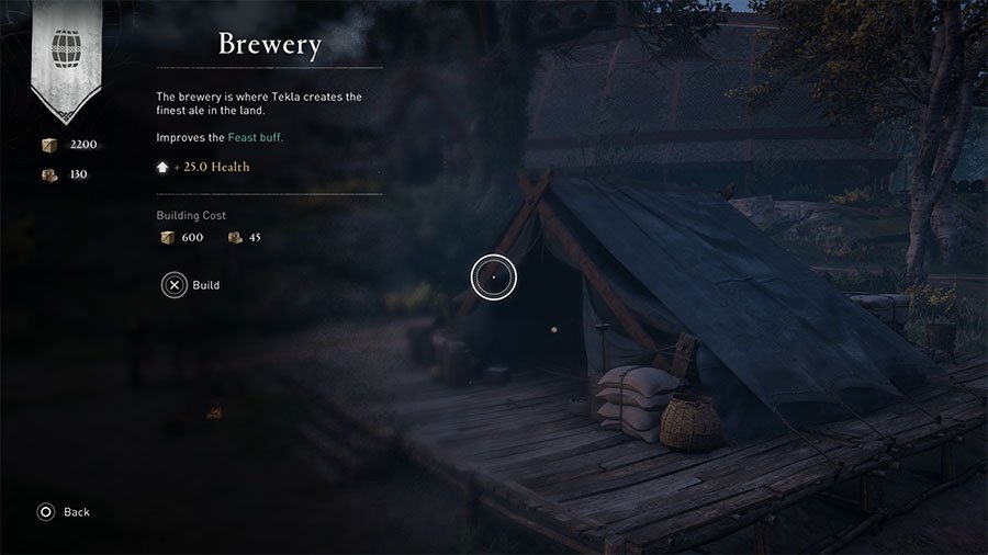 Brewery (Colony Level Renown)