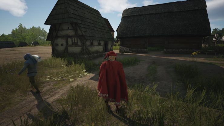 An image showing the player how to construct a Trade Station In Manor Lords